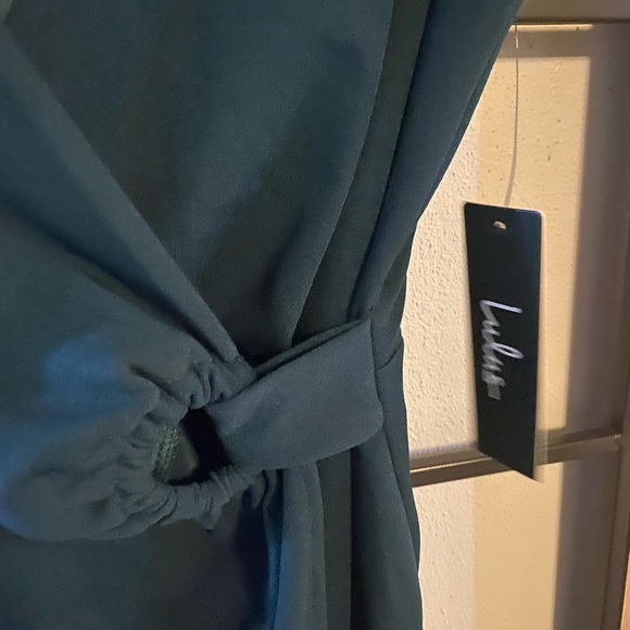 Lulus Green Mini Dress- Medium NWT! - Picture 2 of 5